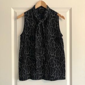 August 1 Eight scarf tie neck tank